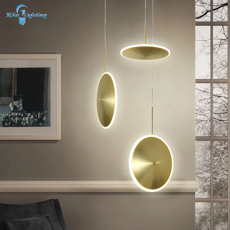 Современный подвесной светильник светодиодная Подвесная лампа светильники в