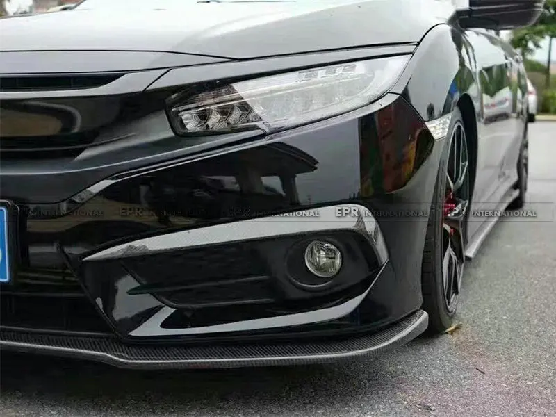 Автомобильные аксессуары для Civic FC 10th Generation CM Style углеродное волокно передний