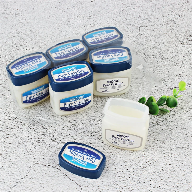 Увлажняющий крем Vaseline Pure Petroleum Jelly 50 г против трещин для рук защиты кожи ног