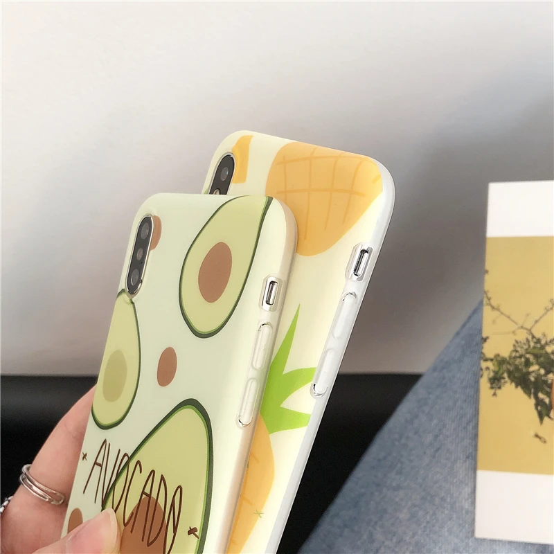 Летний чехол для iphone XS Max XR X 8 7 6S 6 Plus мягкий IMD |