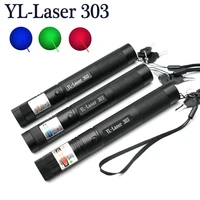 green laser pointer powerful red laser blue pointer sight device adjustable focus lazer 303 choose charger 18650 battery