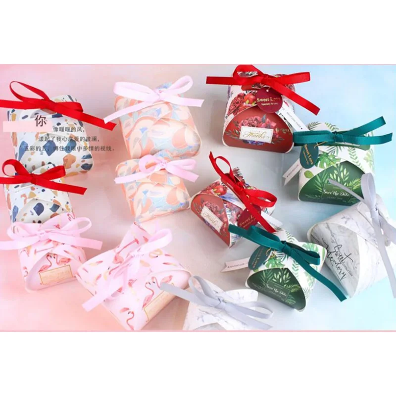 Коробка для конфет с ручками 25 шт. коробка шоколада подарочные коробки свадебных