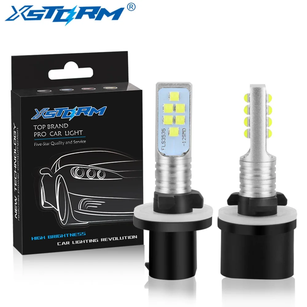 2 шт. H27 880 881 Светодиодная лампа P13W Led PSX26W H27W 1400LM 6000 К белые Противотуманные фары Дневные Фары Светильник вождения DRL дневные ходовые огни авто светодиодные лампы 12 V-24 V
