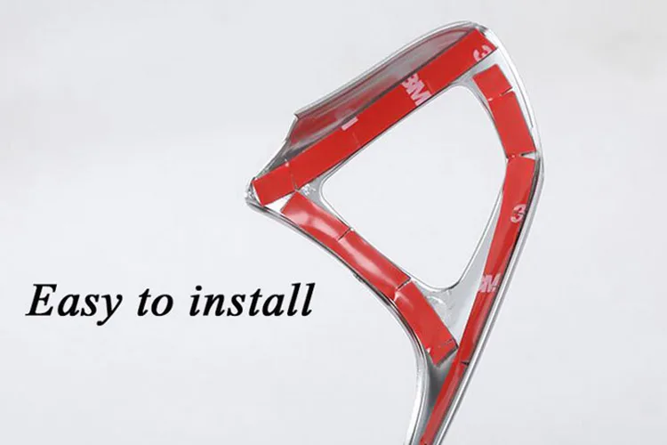 Новейший ABS хром рулевое колесо украшение рамка Накладка для Mercedes Benz C GLC E Class W213 W205