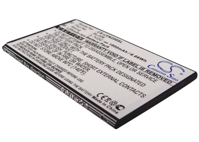 Cameron Sino 1800 мАч аккумулятор BL206 для Lenovo A600E A630|1800mah battery|cameron sinobattery for lenovo |