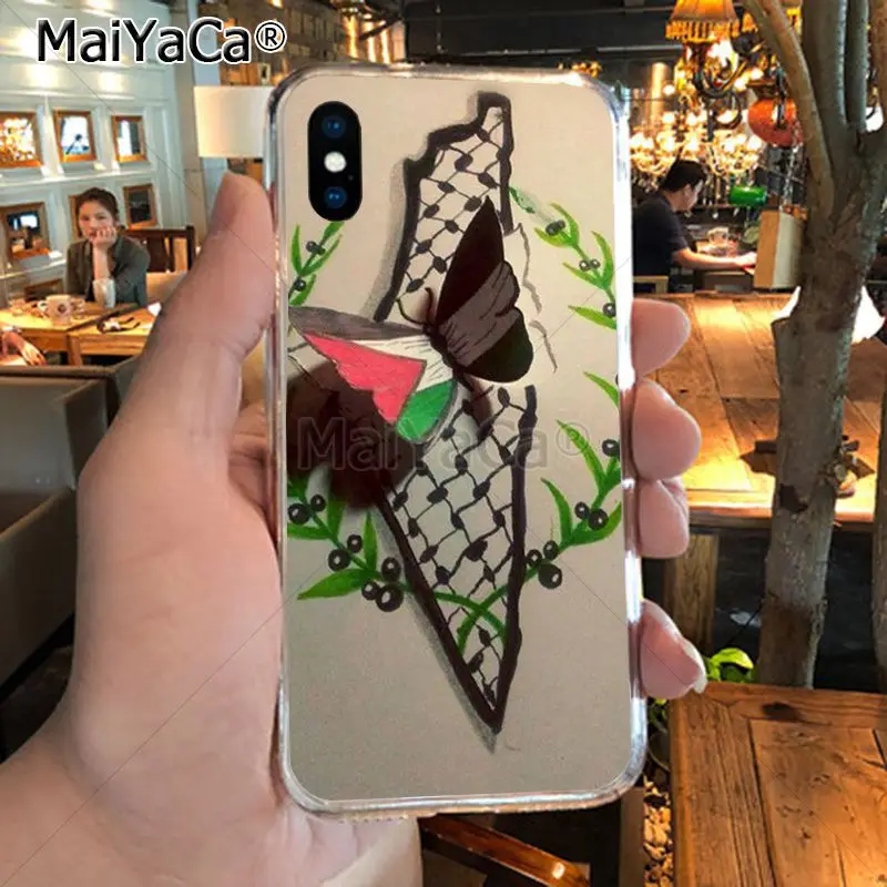MaiYaCa Palestine Broadsword бесплатный дизайн Топ детальный популярный чехол для iPhone X XS MAX 5 6SPLUS 7 8plus чехол Coque funda