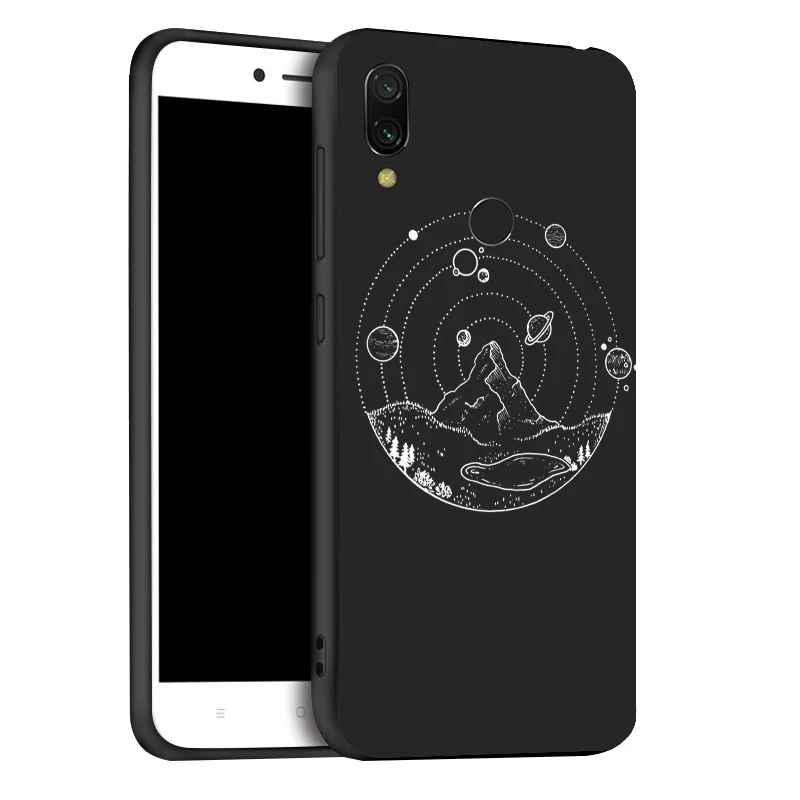 x049 Ojeleye Модный черный силиконовый чехол для Xiaomi Redmi 7 Чехол для Xiaomi Redmi Note 7 8 S2 Note 5 Pro 5a Prime чехол - Цвет: x049