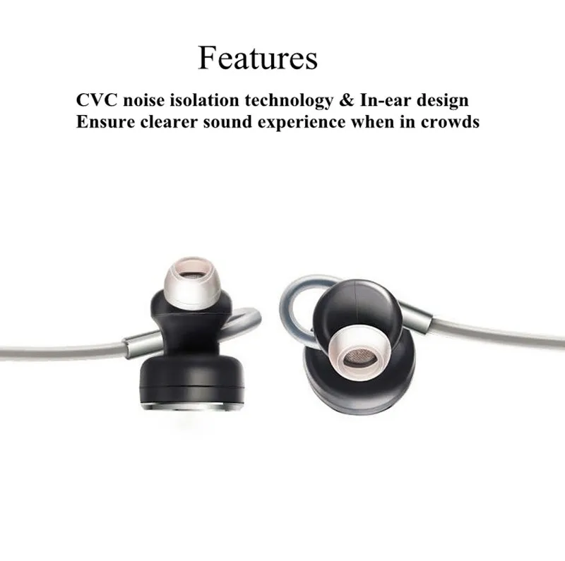 Шум отмена bluetooth-гарнитура Спорт Беспроводной Handsfree наушники голосовых команд