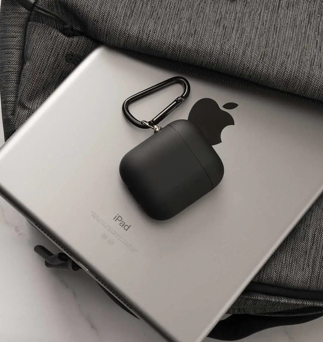 Xiaomi Youpin Apple AirPods bluetooth-гарнитура с крышкой-скраб ПУ ПК с защитой от помех портативная Моющаяся