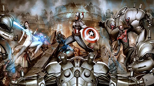 American Classic Comics Super Hero Series Modern pop elements wall HD canvas printing art Giclee home decoration murals no frame | Дом и сад