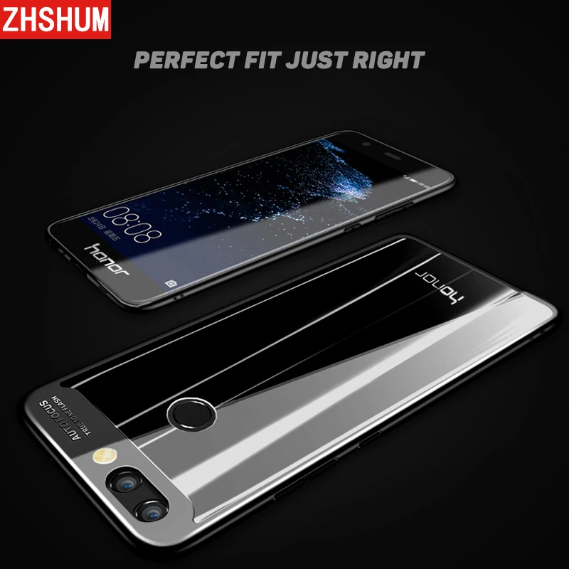 ZHSHUM Luxury Case For Huawei Honor 9 Honor9 Phone Transparent Silicone Tpu Back Cover 8 Pro/V9 Coque |