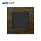 Пустая пластина Wallpad умная деревянная металлическая панель настенная крышка с отверстием