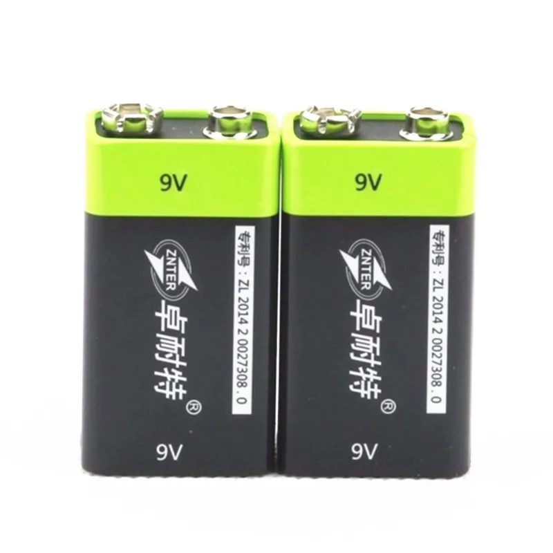 Аккумуляторная батарея ZNTER S19 9V 400mAh USB для радиоуправляемой камеры аксессуары