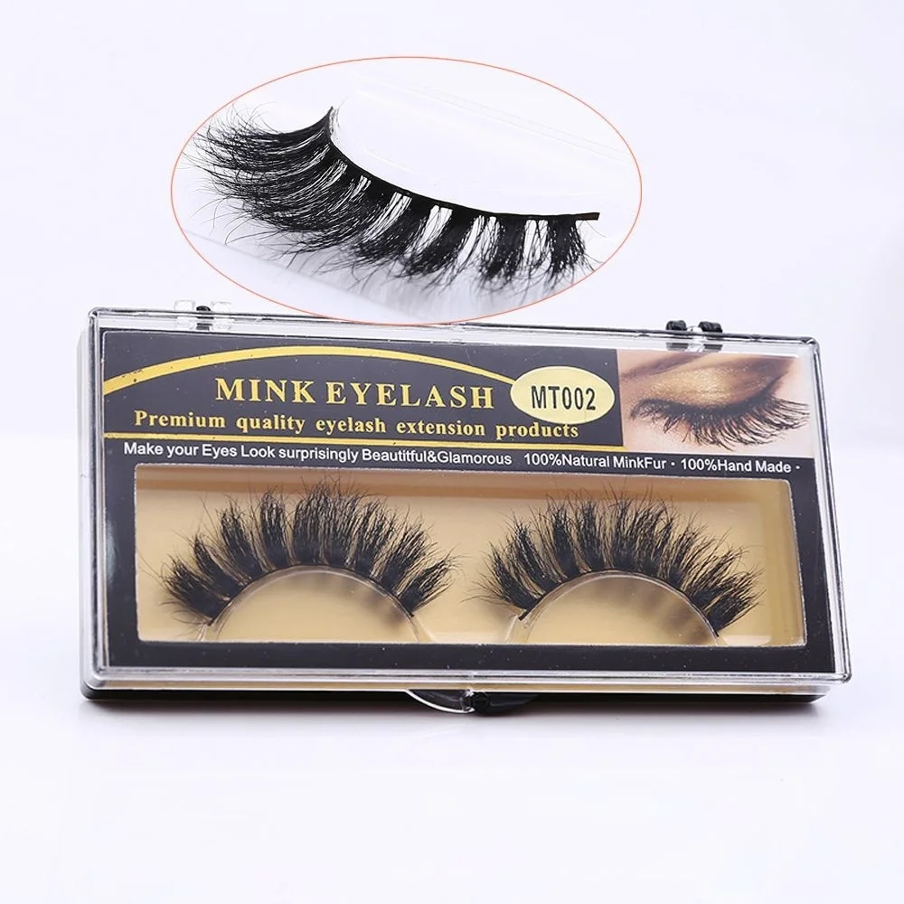 3D пересечения Толстая Hand Made Для женщин пикантные грязный ресницы расширение