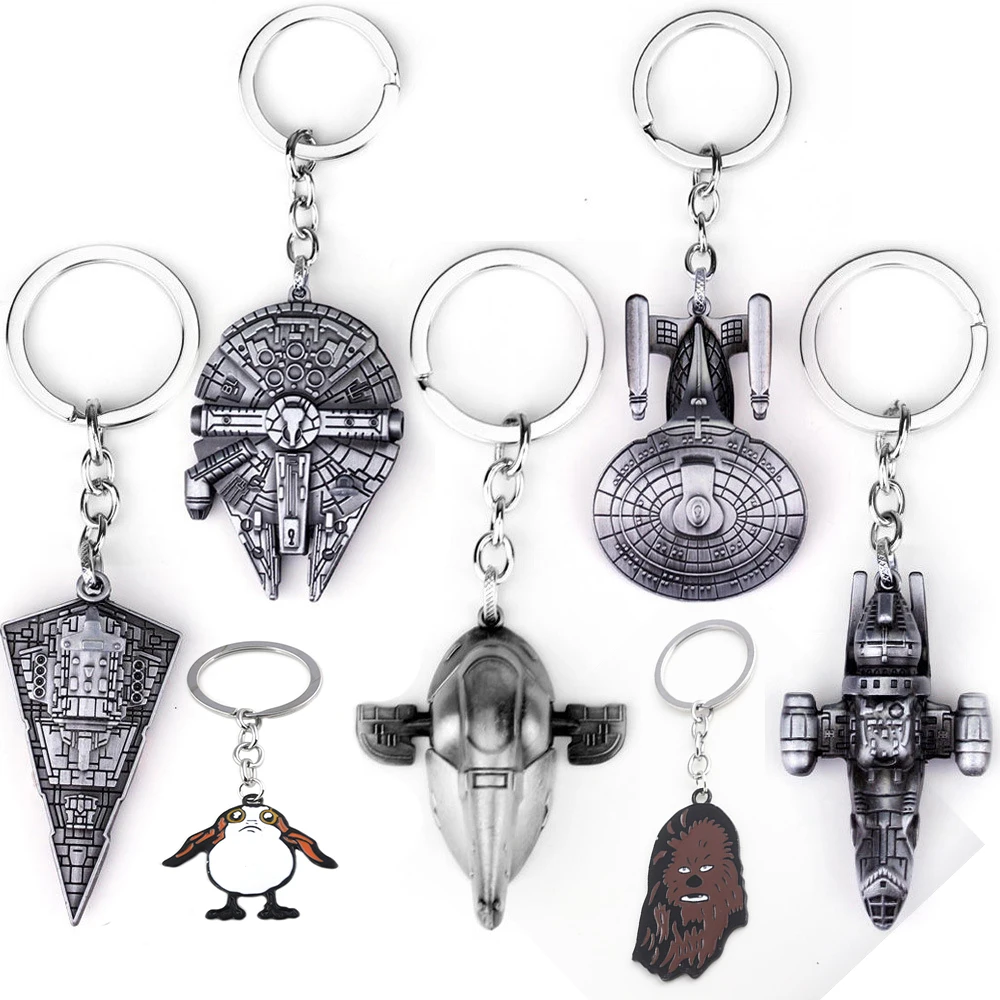 Новая мода 16 видов стилей Звездные войны брелок с космическим кораблем крутой