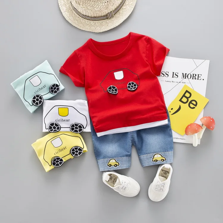 2 шт. футболка и шорты для мальчиков девочек | Мать ребенок