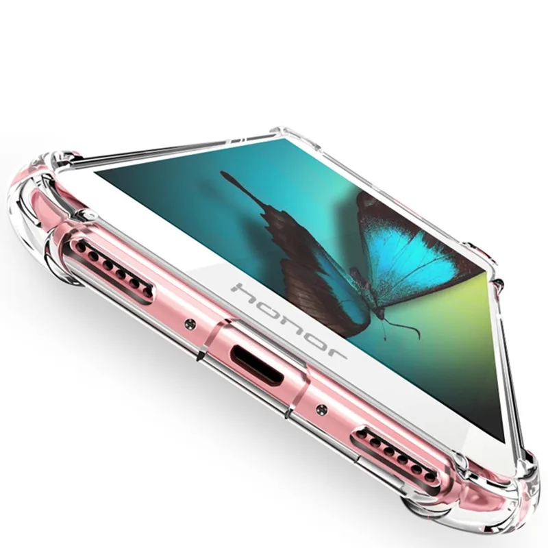 Clear TPU Phone Cover Case for Huawei On Mate 20 Lite 10 Pro 9 8 P30 P20 P10 Plus Soft Silicone Shockproof Anti-Knock |