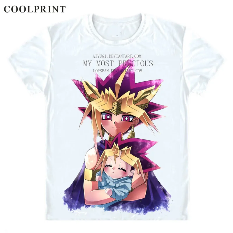 Футболка Yami Yugi Dark Мужская Повседневная рубашка с рисунком дуэли монстров Юу-Ги-о