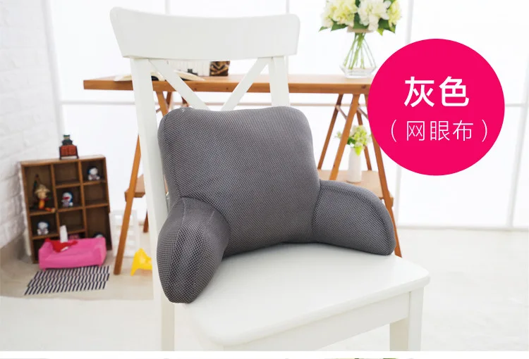 Breathable Mesh Cloth Car Seat Lumbar Cushion Pillows Soft Pp Cotton Back Support for Car Seat and Office Chair Lumbar Support