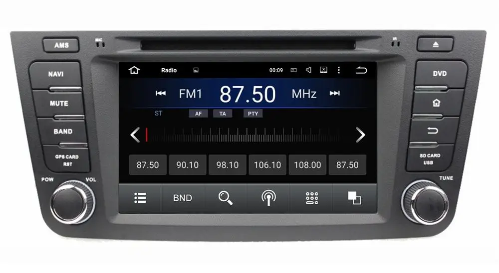 7 &quotHD 1024*600 Android 5.1 автомобильный радиоприемник gps-навигация для Geely EX7/GX7 с Радио GPS 3