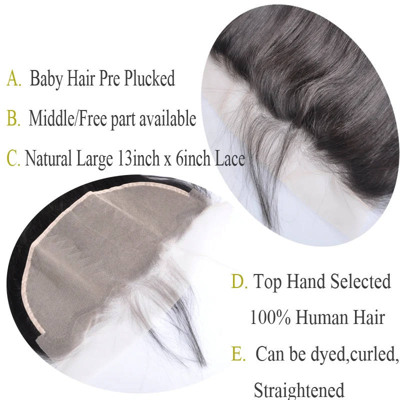 Синтетический Frontal шнурка волос прямые бразильский Remy человеческие волосы