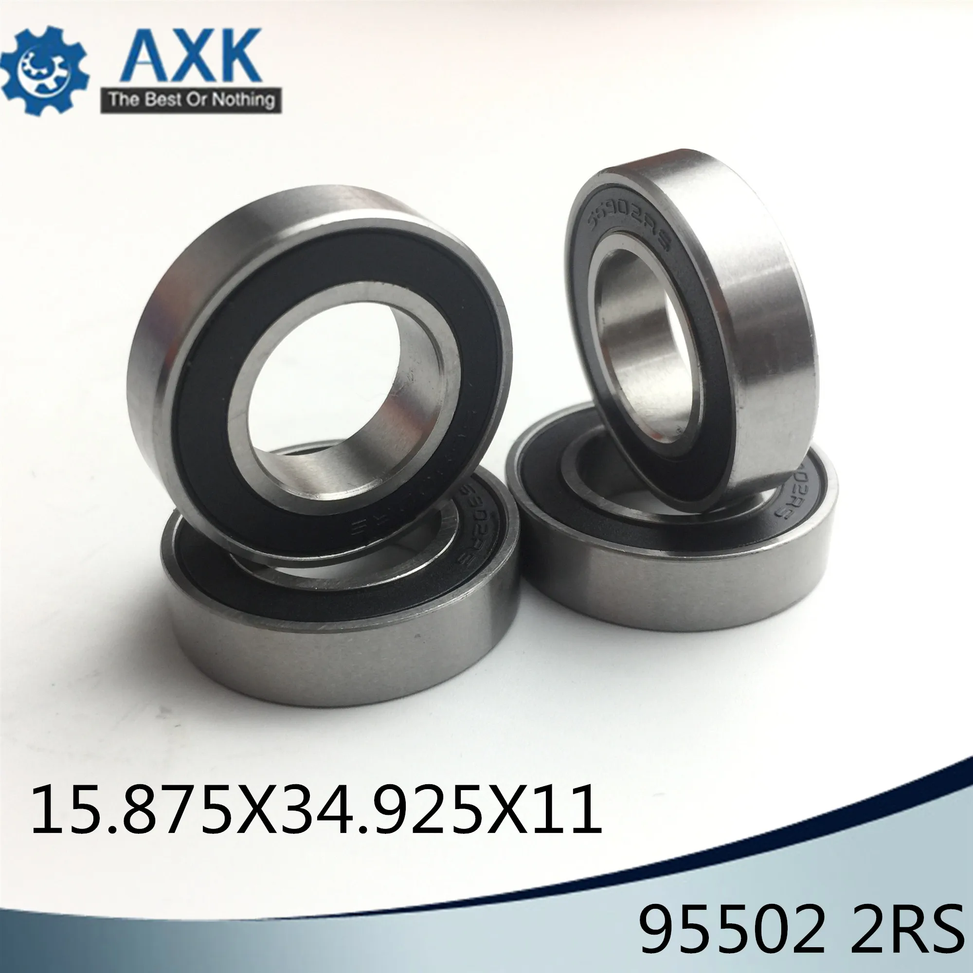 95502 2RS подшипник 15 875*34 925*11 мм (4 шт.) дюймовые шариковые подшипники 499502 99502H RS 2RS|Валы|