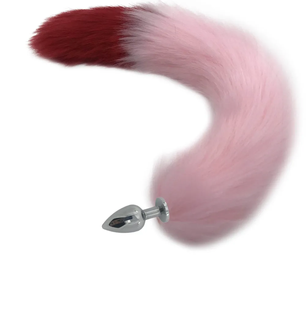 Metal Feather Anal Toys Fox Tail Plug Erotic Anus Toy Butt Sex For Woman And Men Sexy Adult Accessories | Красота и здоровье