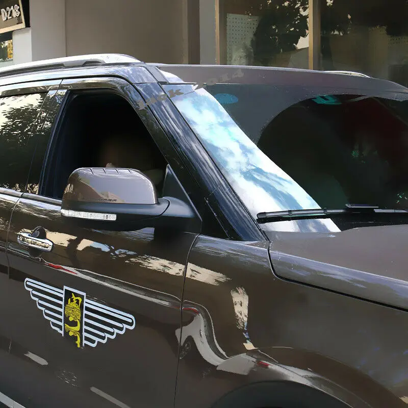 ABS Переднее стекло окна полосы рамка Крышка отделка Подходит для Ford Explorer