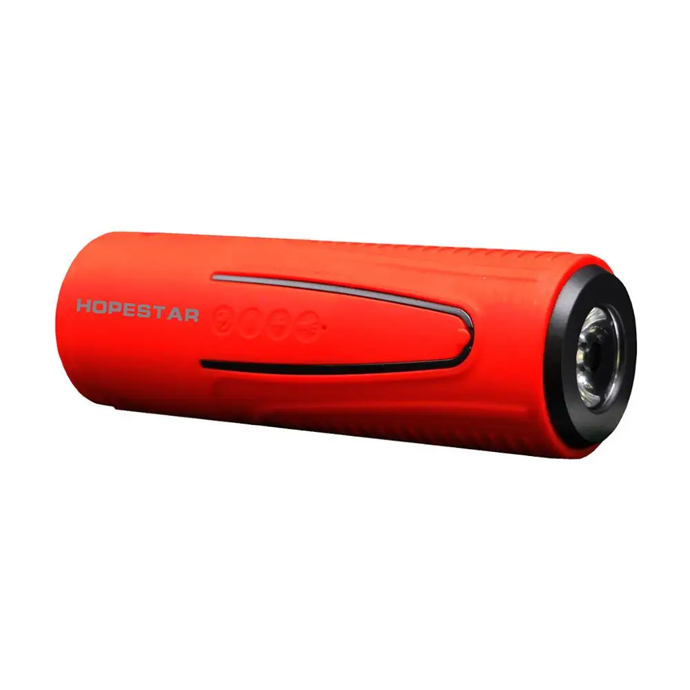 HOPESTAR Водонепроницаемый Bluetooth Динамик фонарик Колонка Беспроводной сабвуфер