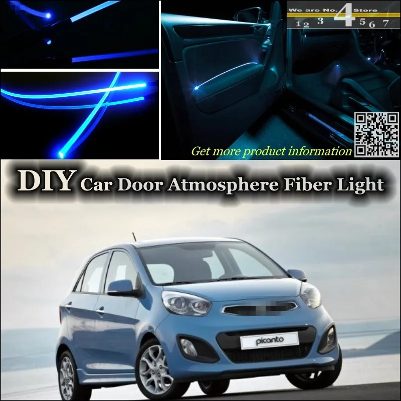 Для KIA EuroStar Picanto Morning Naza Suria внутренняя настройка окружающего светильник атмосфера