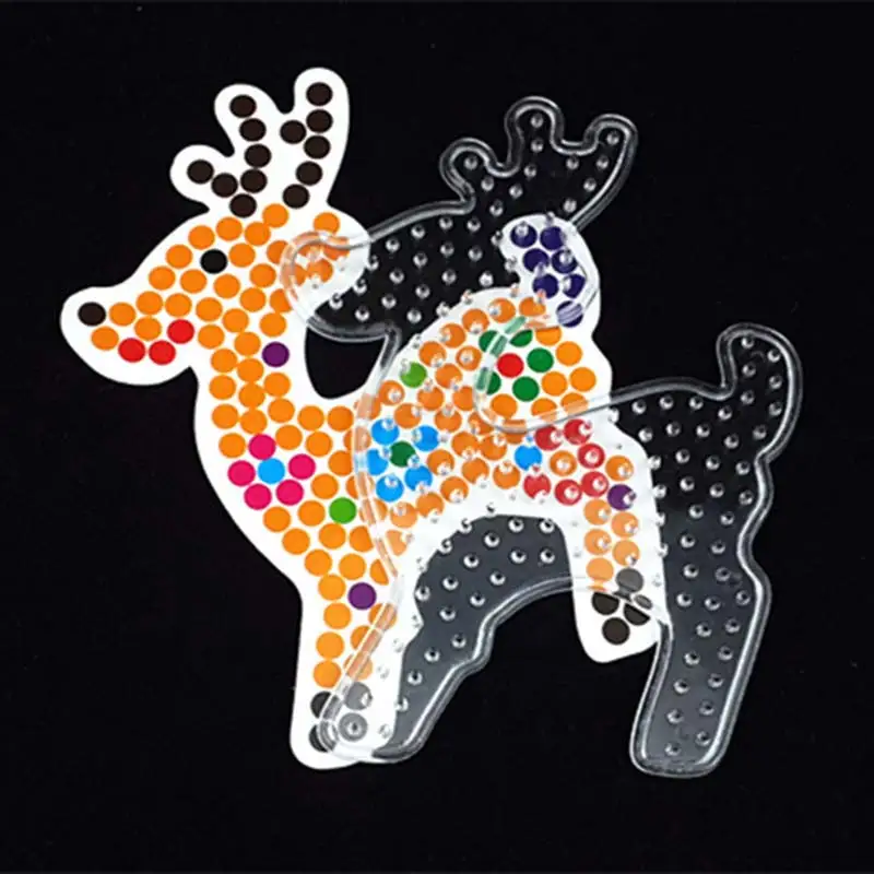 Большие перфорированные панели для Perler прозрачные квадратные дизайнерские