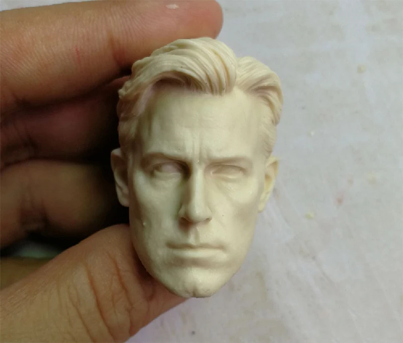 Масштаб 1/6 голова Лепка Ben Affleck Неокрашенная для 12 дюймов тела экшн