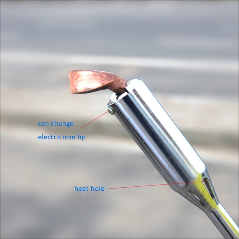 Деревянный паяльник с постоянной температурой внешний тепловой высокой