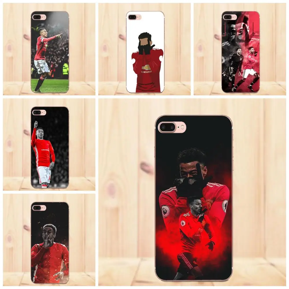 Чехол из ТПУ с принтом Jesse Lingard для Galaxy Alpha Core Prime Note 4 5 8 S3 S4 S5 S6 S7 S8 S9 mini edge Plus|Бамперы|