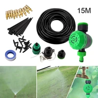 15m atomization irrigation system plant potted self hose spray sprinkler drillgarden intelligence irrigator timer controller