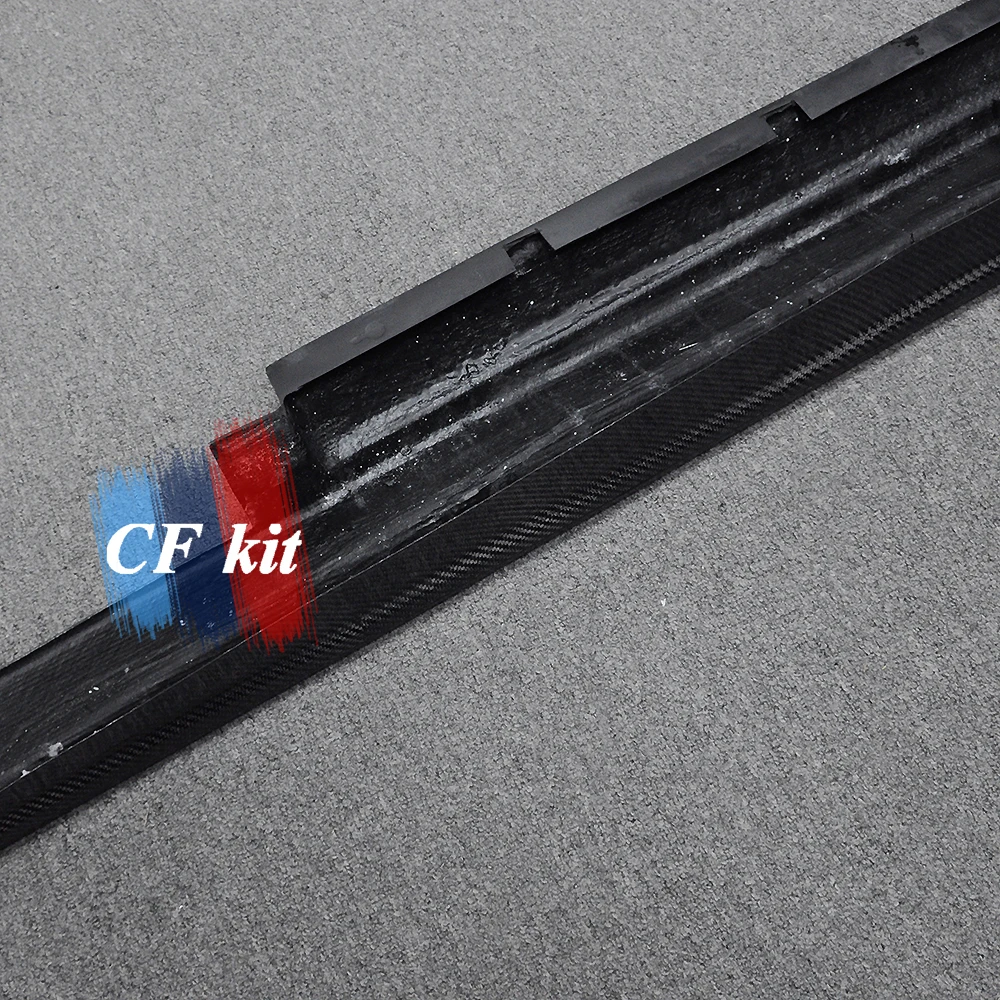 CF комплект высокого качества N стиль боковые юбки настоящие Углеродные волокна тела наборы Спойлер расширение губы Автомобиль Стайлинг для GTR35