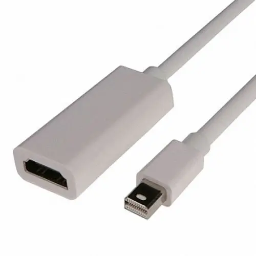 Mini DisplayPort DP to HDMI Female 1 3 адаптер Поддержка аудио белого цвета 20 см для Macbook 058| |