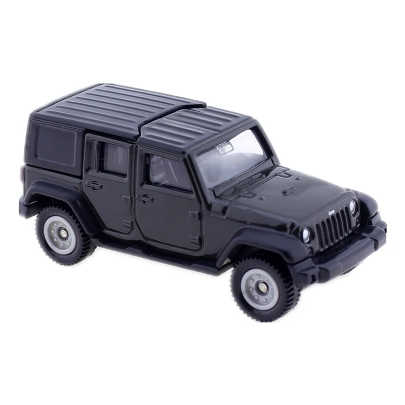Tomica No. 80 черный Jeep Wrangler 1:62 Спортивный автомобиль Япония Такара томия литая под
