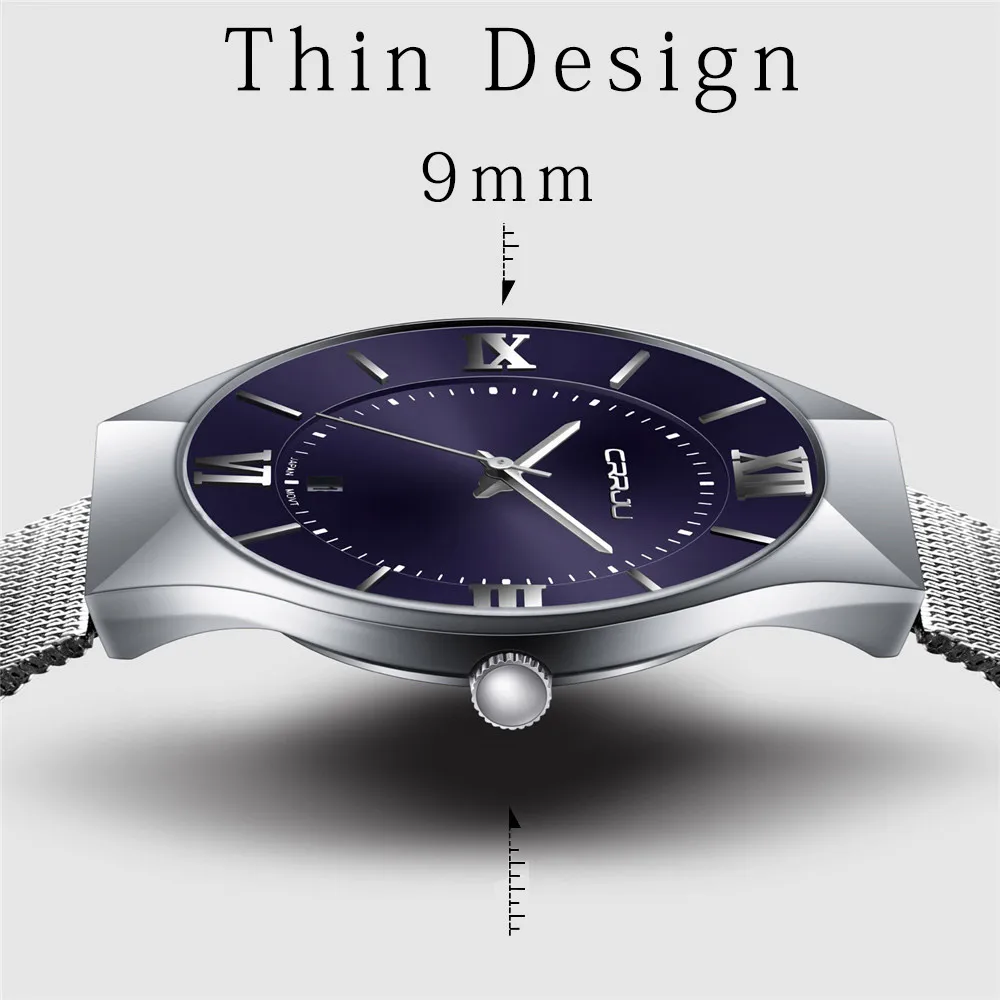 Часы наручные мужские кварцевые брендовые Роскошные повседневные японские