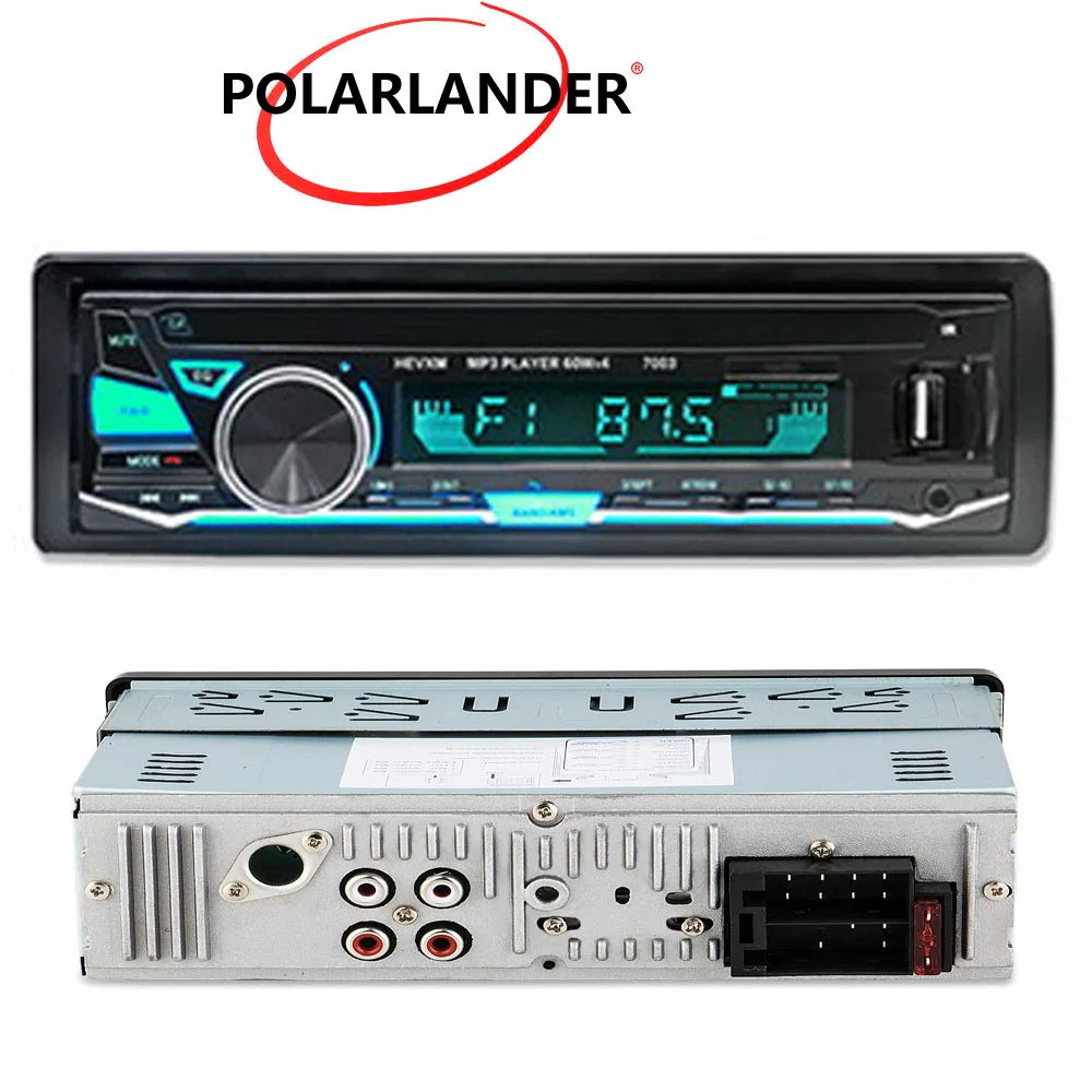 Новое поступление стерео аудио плеер Bluetooth 1 Din автомобильный mp3 радио 7003 12V