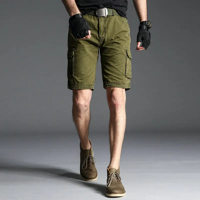 

Summer Camouflage Camo Cargo Shorts Men 2019 New Mens Casual Male Loose Work Man Military Shorts Bermuda Plus Size Short Pants