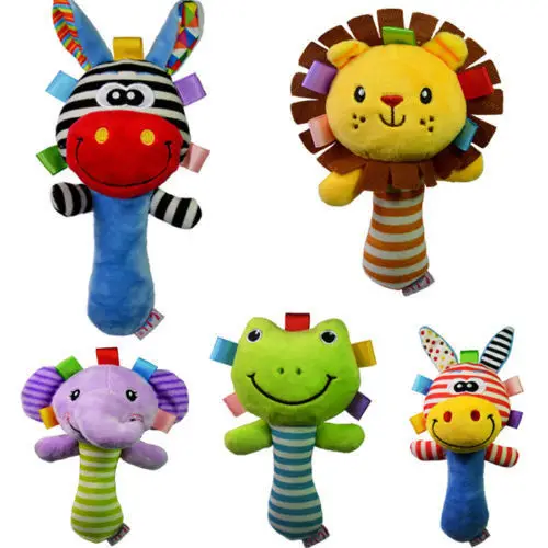 Развивающая игрушка в виде колокольчика детская для новорожденных погремушка