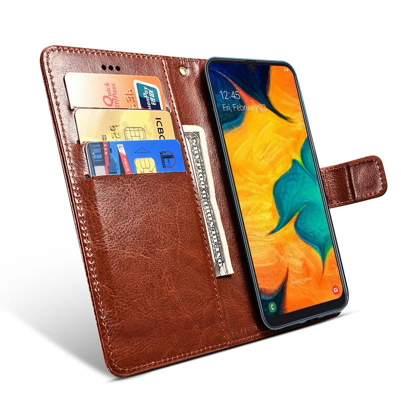 Для Samsung Galaxy A30 Чехол чехол флип для телефона из искусственной кожи A305F A305 A 30 A10 A50