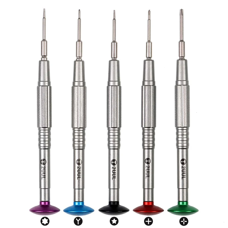 abcde full set 5pcs 2UUL Боевая Отвертка Набор для iPhone samsung часы разборка слеза Открытие Ремонт Инструменты комплект - Цвет: abcde full set 5pcs