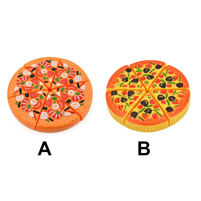 

Cutting Plastic Pizza Food Kitchen Pretend Play Toy Early Development Education Toys for Baby Kids NSV775