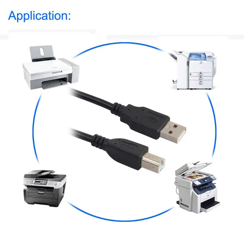 ALLOYSEED 1 5 м/3 м Высокое Скорость USB 2 0 кабель со штыревыми соединителями на обоих