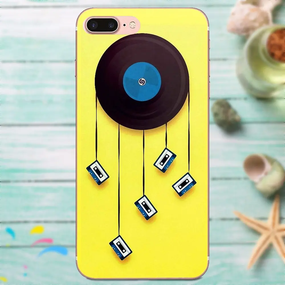 Mobile Cases Cute Cassette Tape For Apple iPhone 4 4S 5 5C 5S SE 6 6S 7 8 Plus X XS Max XR | Мобильные телефоны и