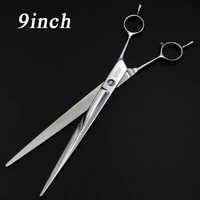 black knight 9 inch pet dog grooming scissors high quality professional baber salon scissors straight shears with case