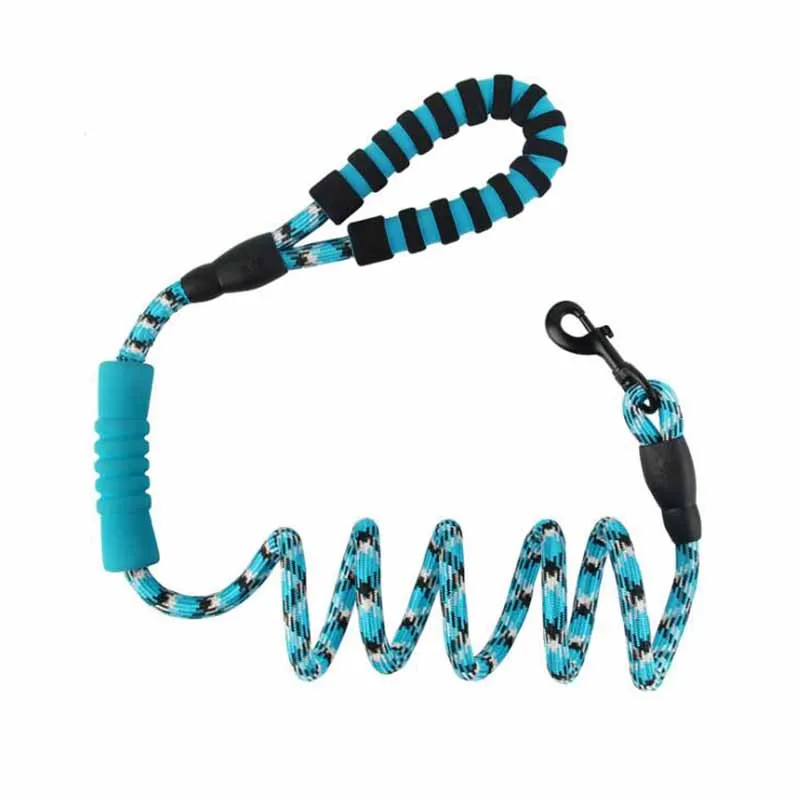 

180*1.2cm Adjustable Dog Leash for Large Leashes Reflective Rope Dog Lead Pet Dogs Lead-Collar Harness Nylon Running Leashes