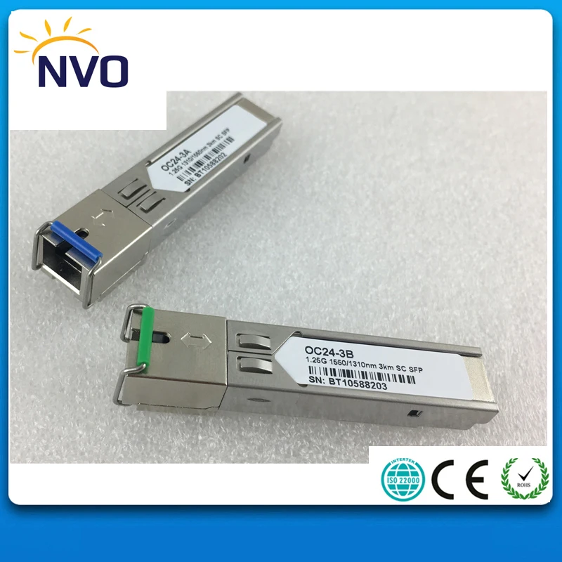 10 пара/лот 1 25G 1550/1310nm 3Km SM LC SFP модуль Comptatible с кодом Cisco DDM WDM волоконно оптический